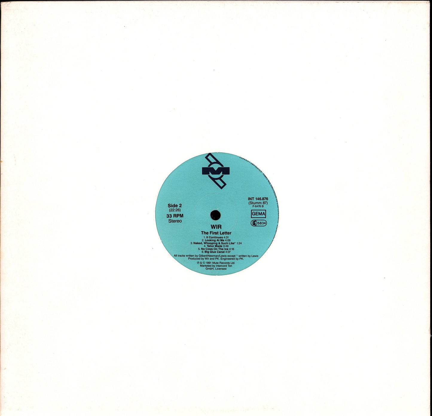 Trisomie 21 ‎- Final Work Vinyl 12" Kopie Kopie Kopie Kopie Kopie