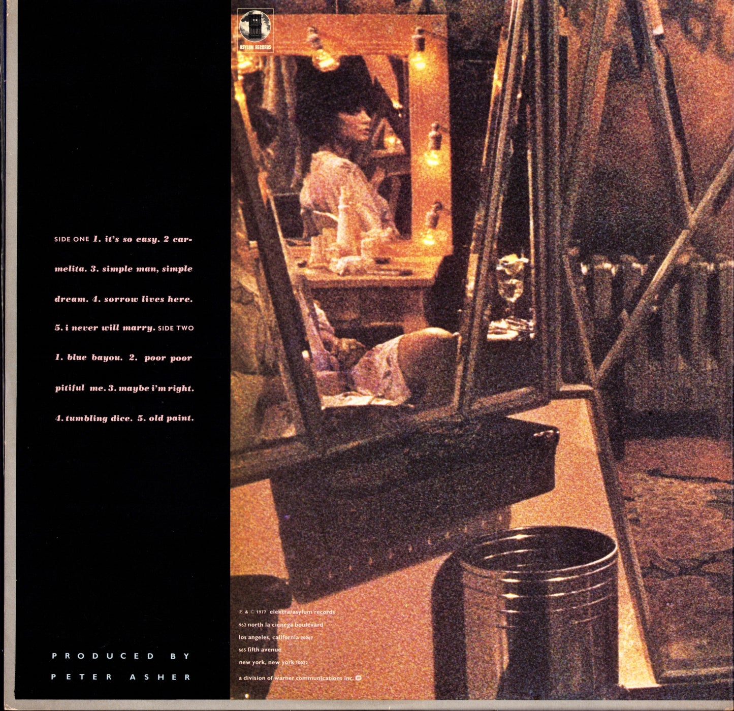 Linda Ronstadt – Simple Dreams Vinyl LP | US Original | 1977