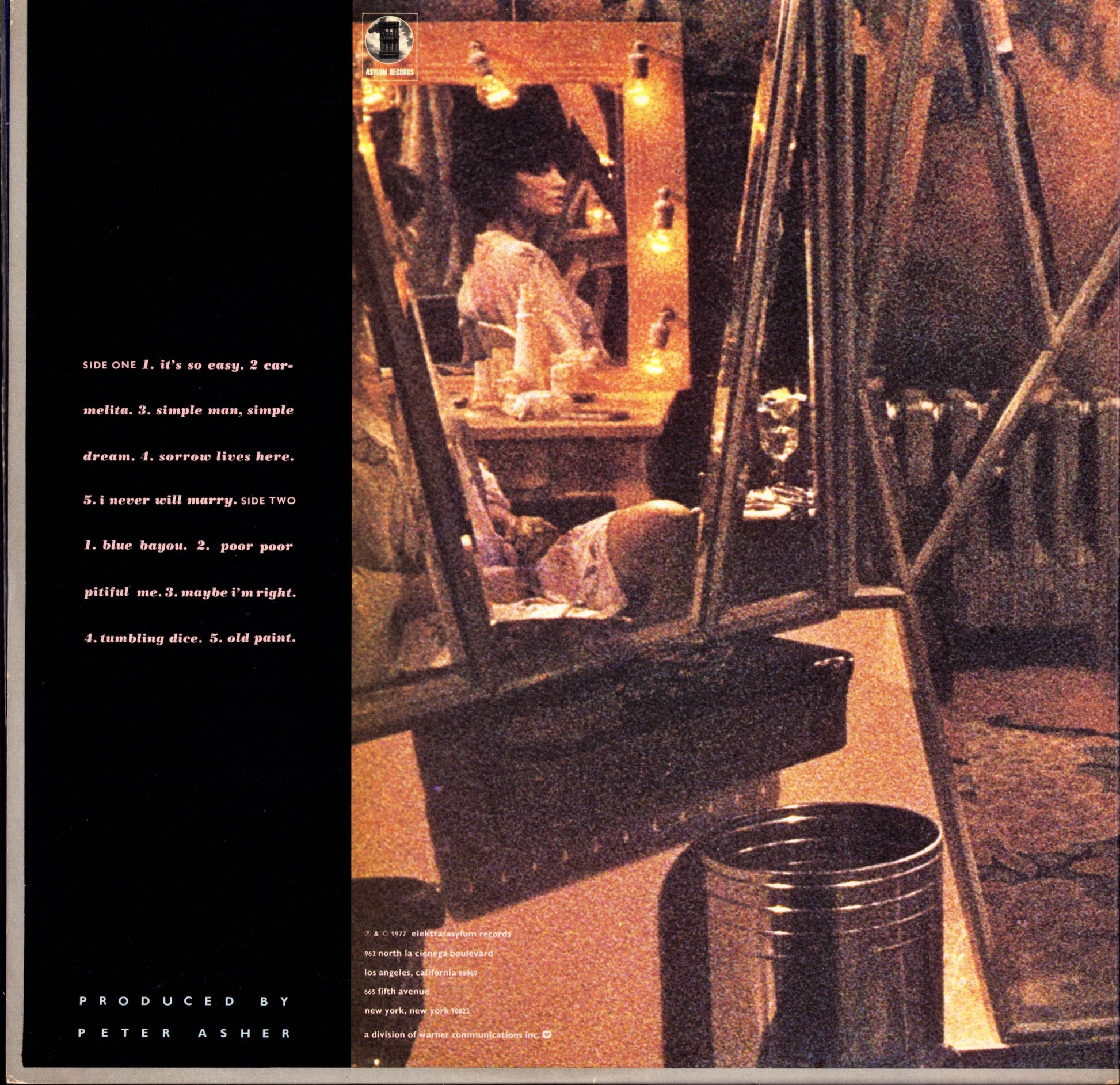Linda Ronstadt – Simple Dreams Vinyl LP | US Original | 1977
