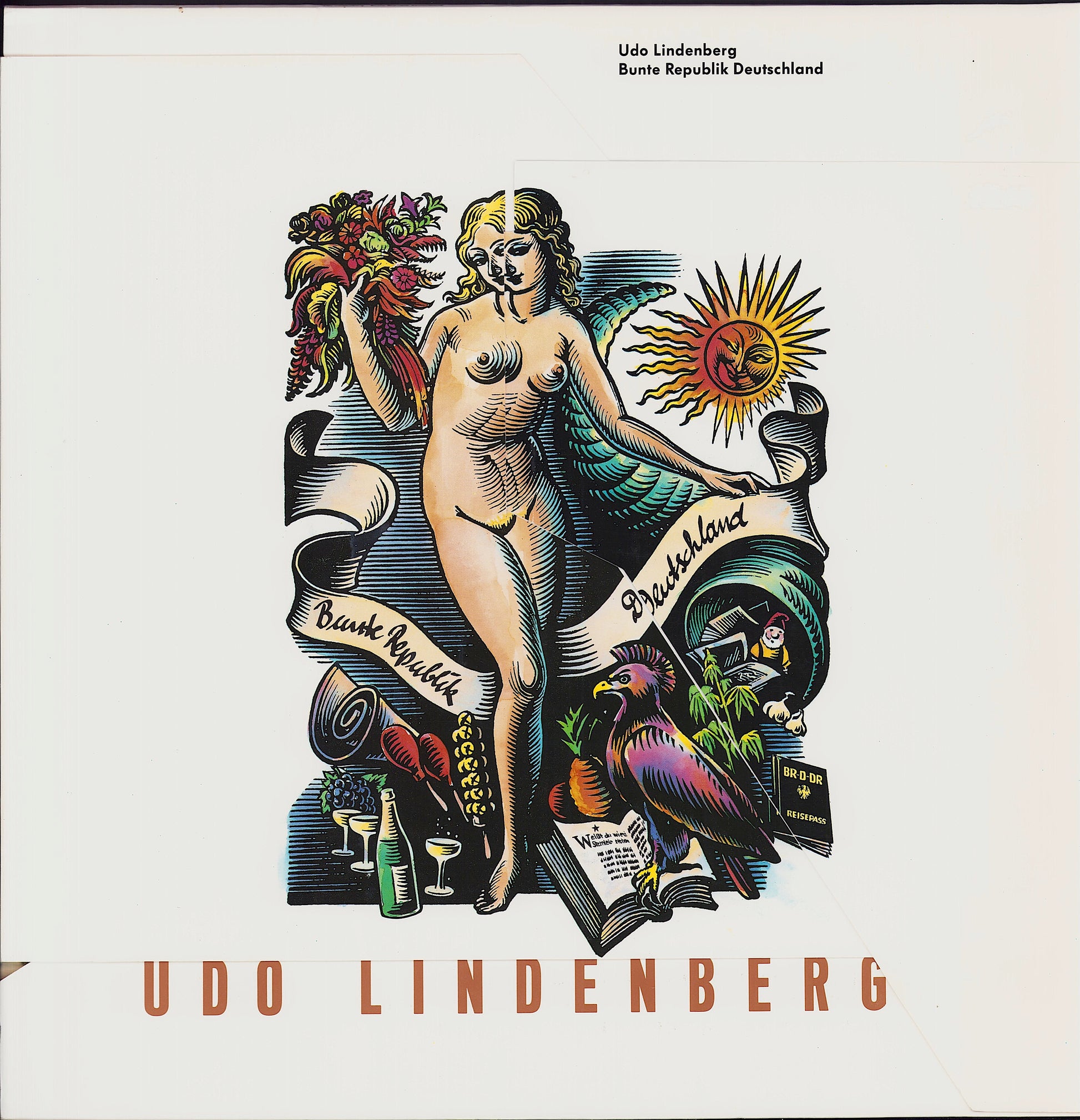 Udo Lindenberg ‎- Bunte Republik Deutschland Vinyl LP