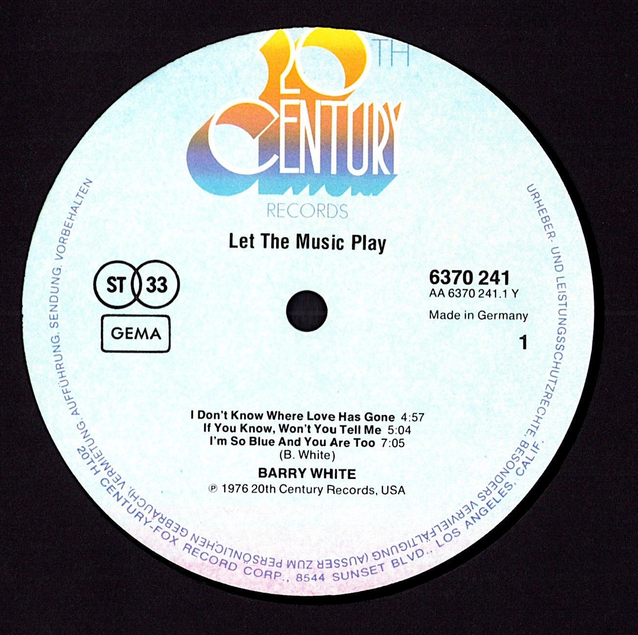 Barry White – Can't Get Enough Vinyl LP Club Edition Kopie