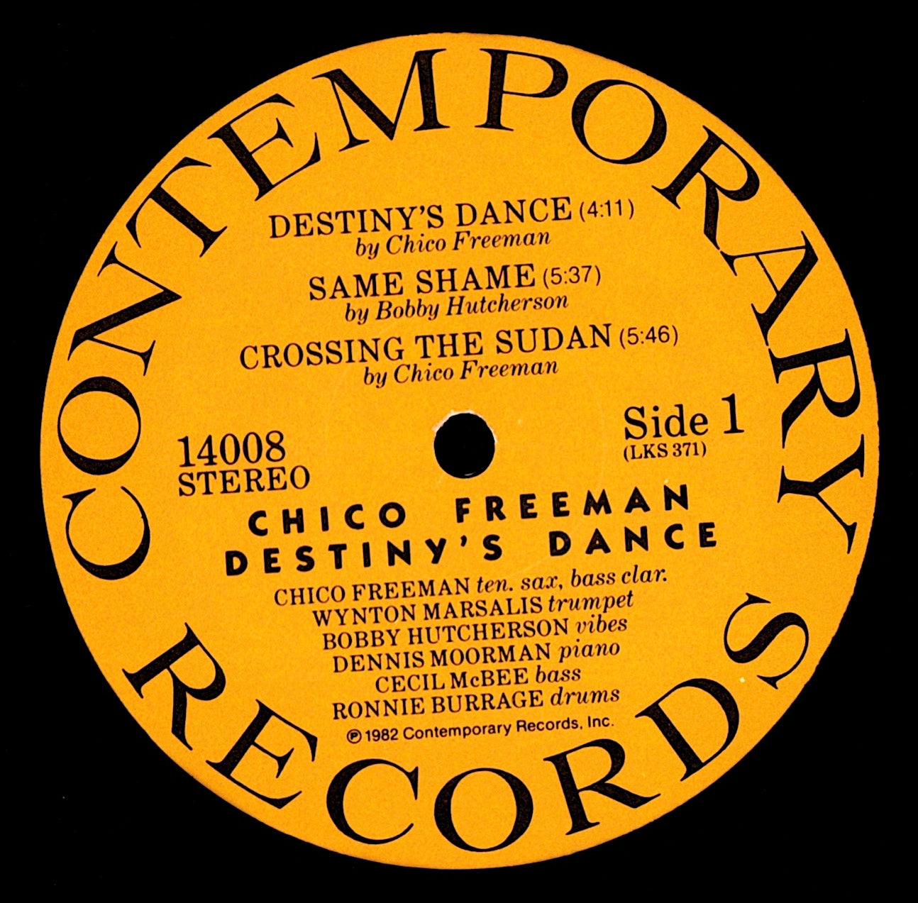Chico Freeman – Destiny's Dance Vinyl LP | DE Original | 1985