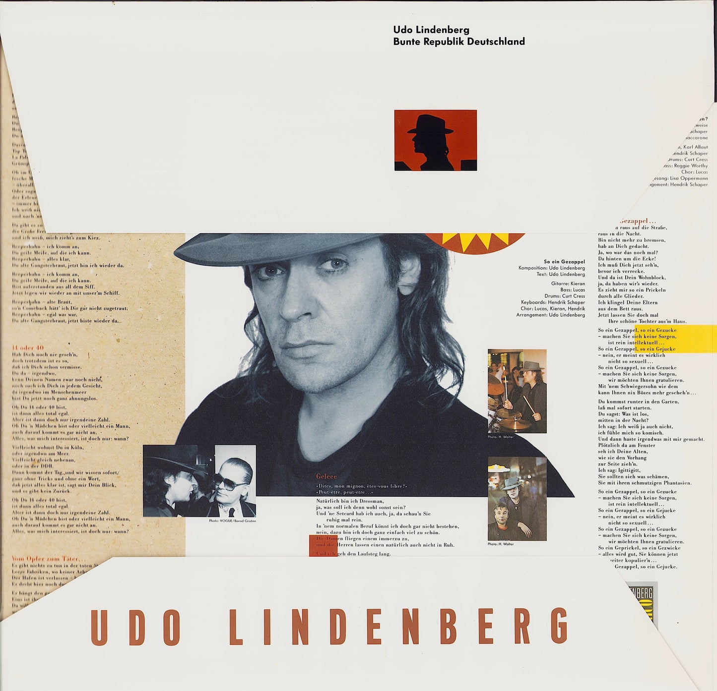 Udo Lindenberg ‎- Bunte Republik Deutschland Vinyl LP