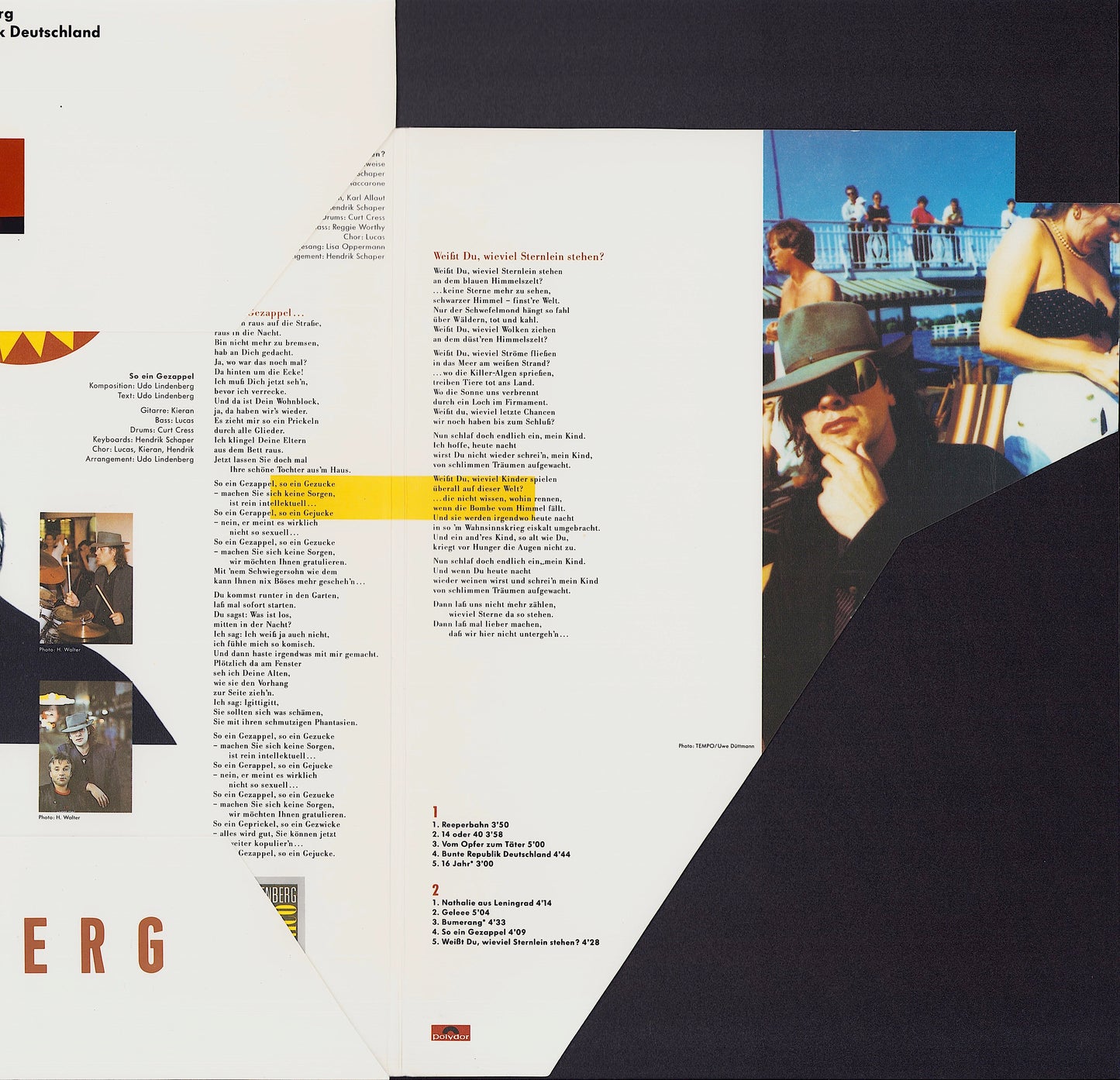 Udo Lindenberg ‎- Bunte Republik Deutschland Vinyl LP