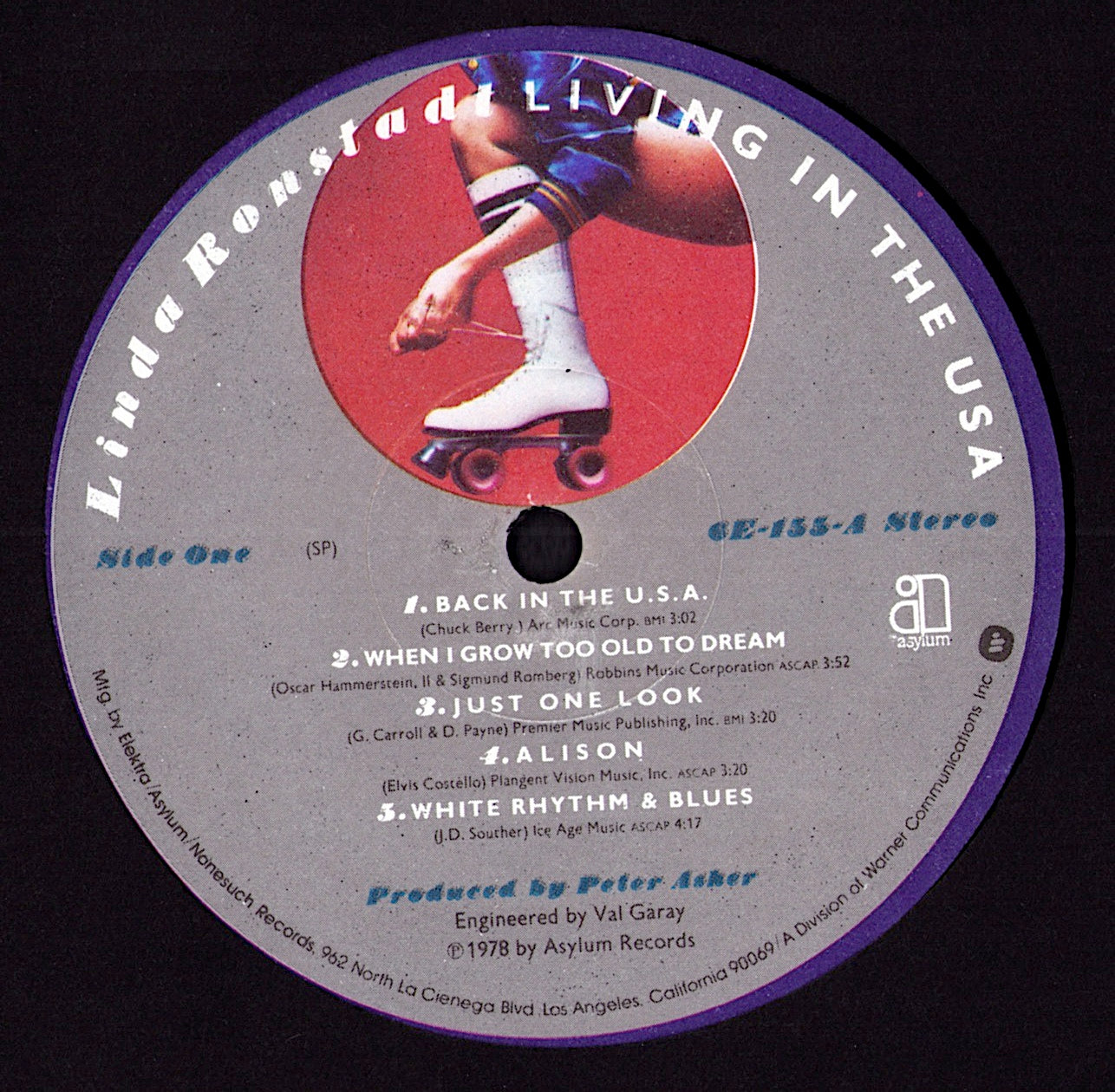 Linda Ronstadt – Living In The USA Vinyl LP | US Original | 1978