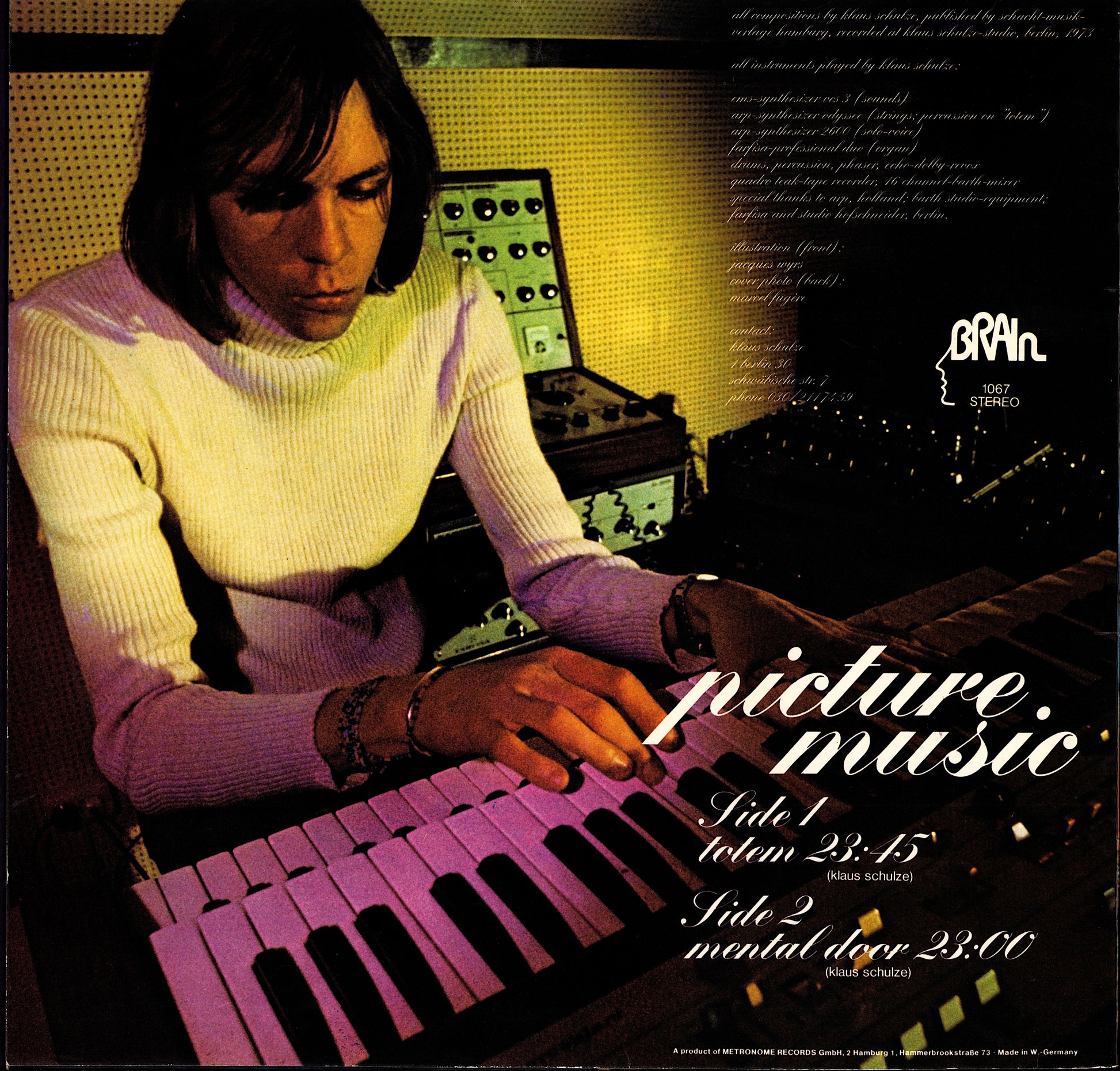 Klaus Schulze - Mirage Vinyl LP Kopie Kopie