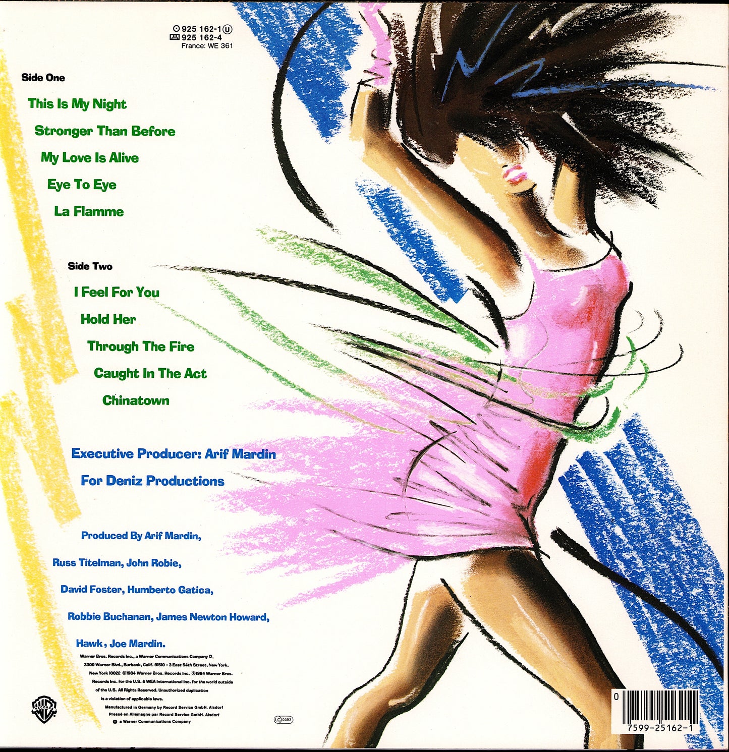 Chaka Khan – I Feel For You Vinyl LP | EU Original | 1984