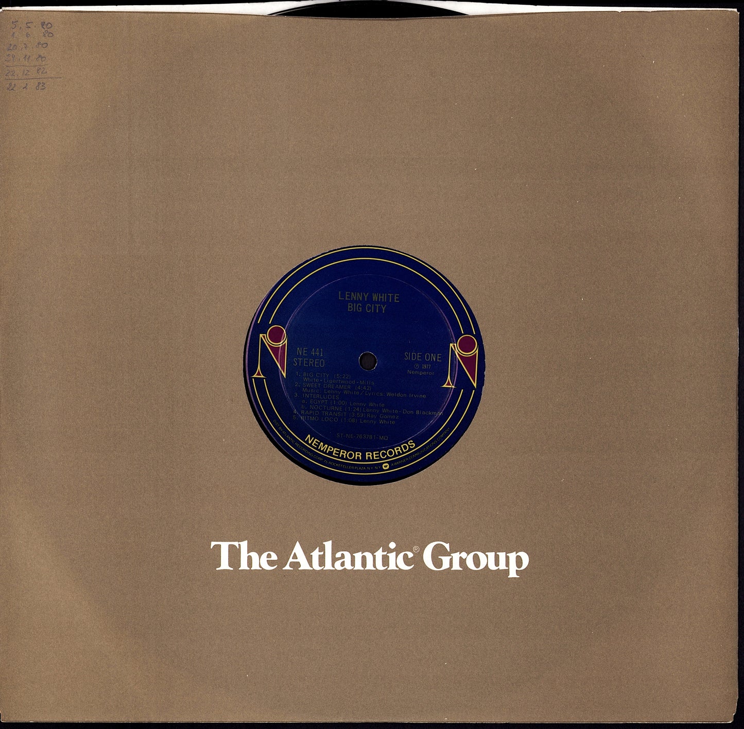Lenny White ‎- Big City Vinyl LP
