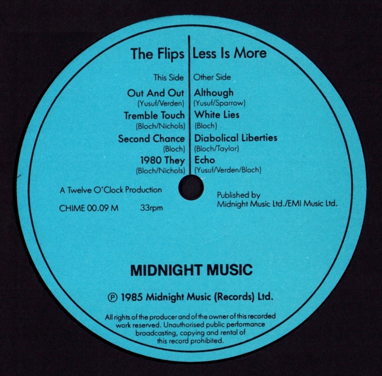 The Flips - Less is More Vinyl LP