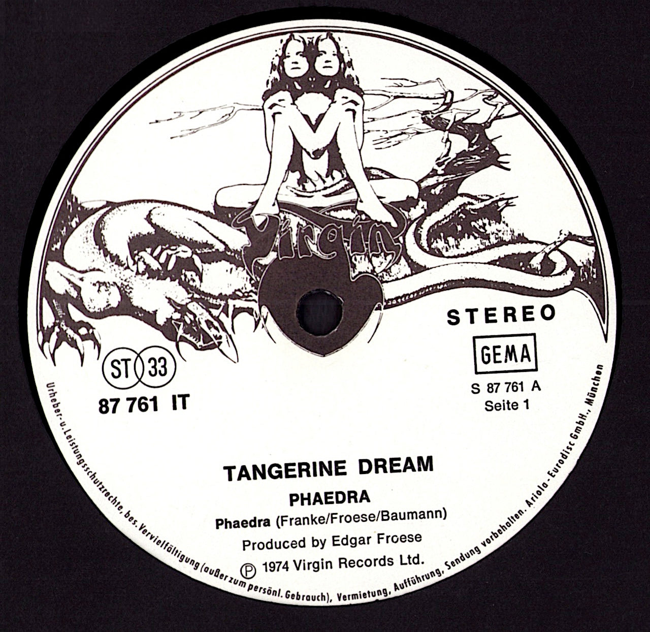 Tangerine Dream – Stratosfear Vinyl LP Kopie Kopie Kopie