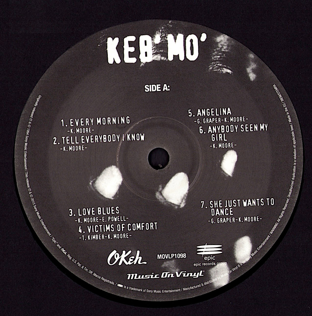 Keb' Mo' – Keb' Mo' (Vinyl LP)