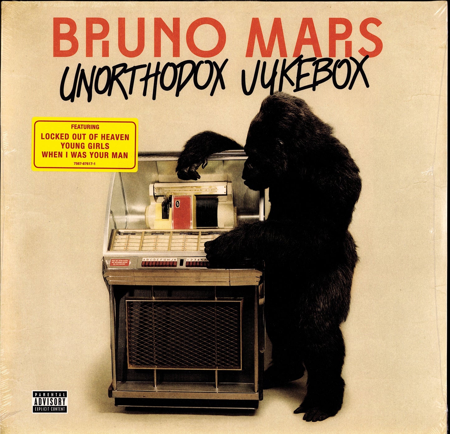 Bruno Mars - Unorthodox Jukebox (Dark Red Vinyl LP) 
