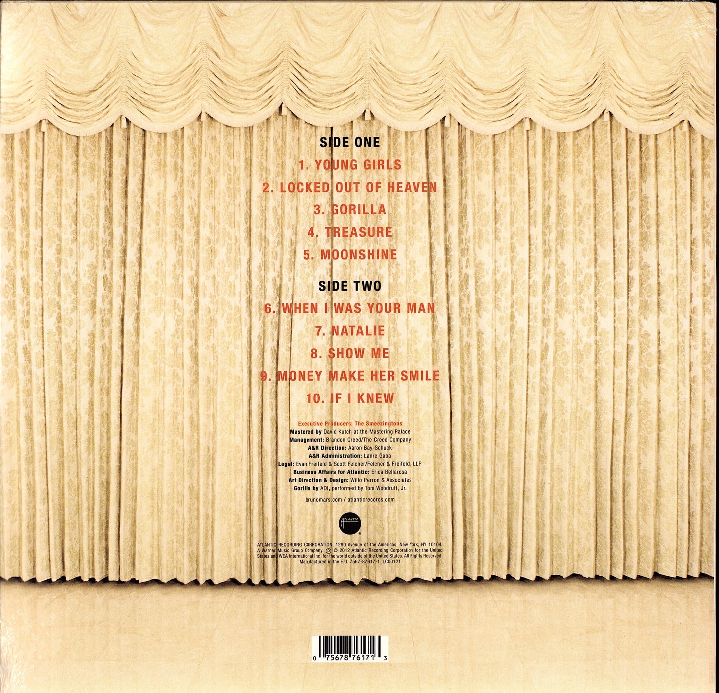 Bruno Mars - Unorthodox Jukebox (Dark Red Vinyl LP) 