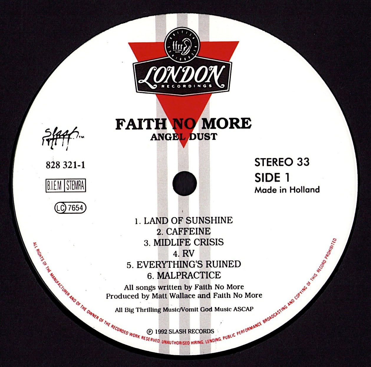 Faith No More – Angel Dust (Vinyl LP)