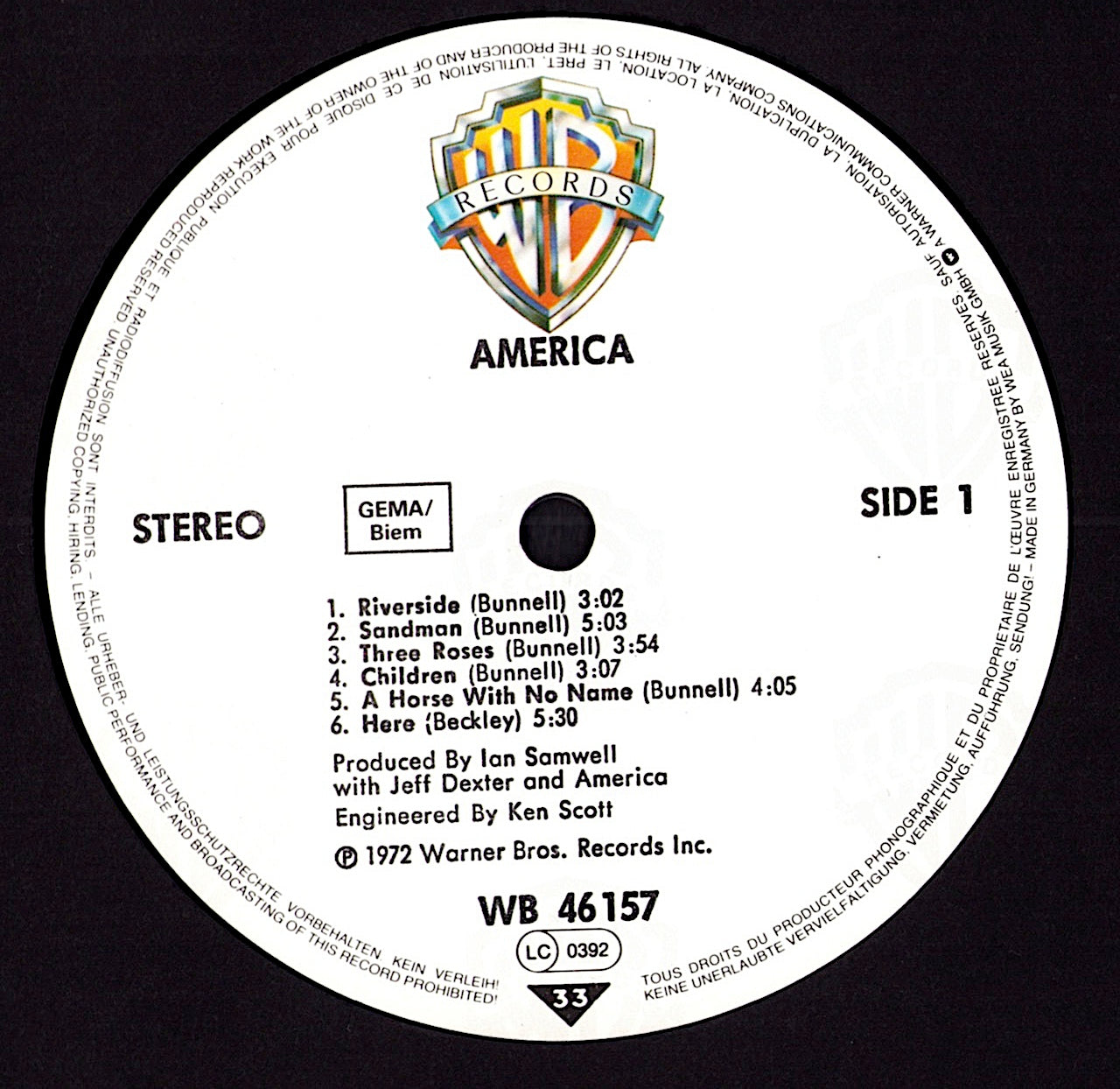 Crosby, Stills, Nash & Young - American Dream Vinyl LP Kopie