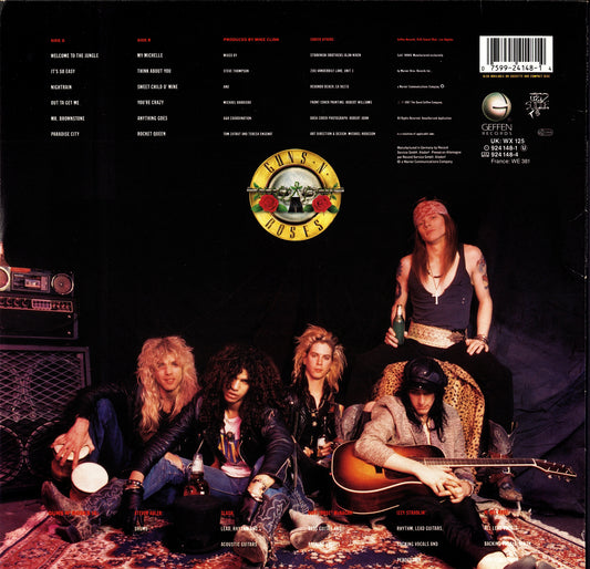 Guns N' Roses - Appetite For Destruction Vinyl LP | EU Original | 1987
