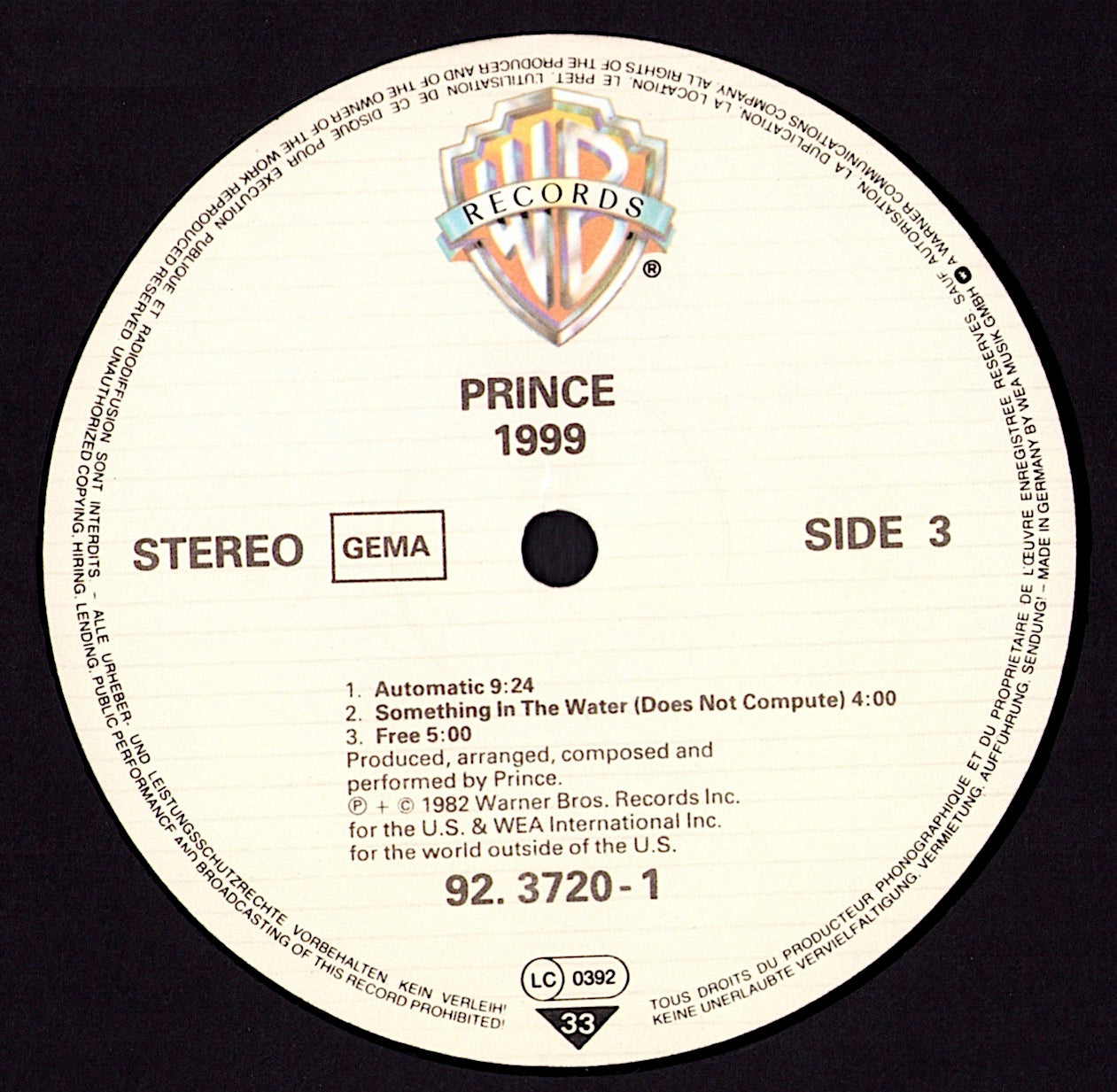 Prince - 1999 (Vinyl 2LP)