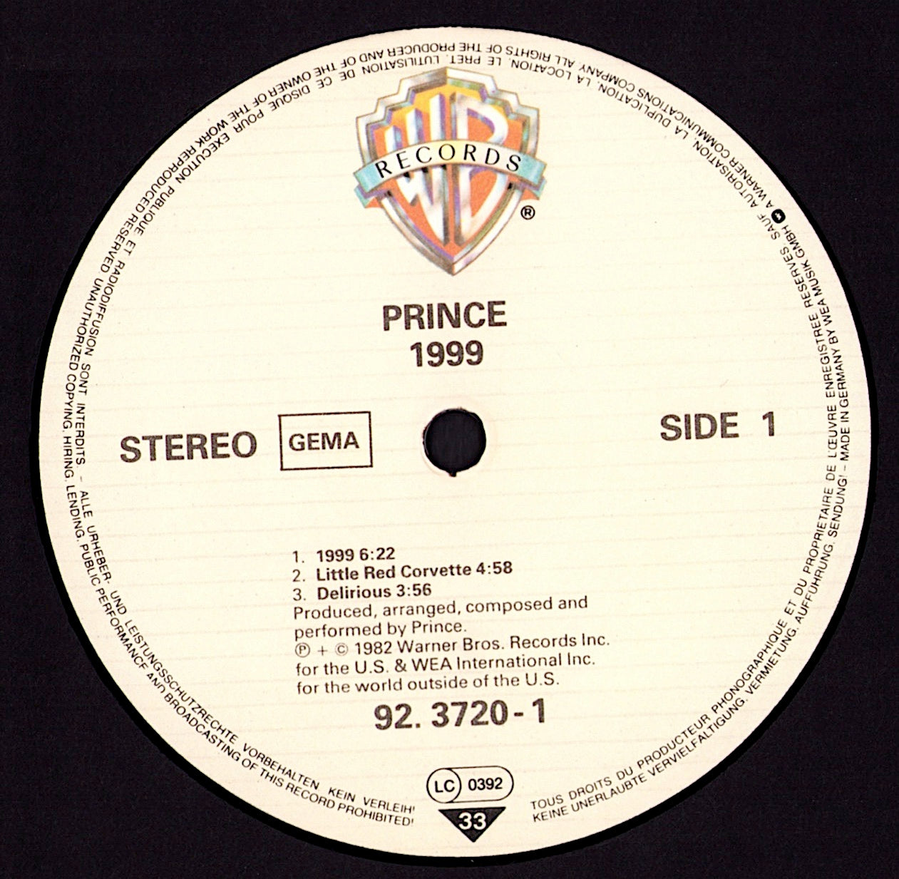 Prince - 1999 (Vinyl 2LP)