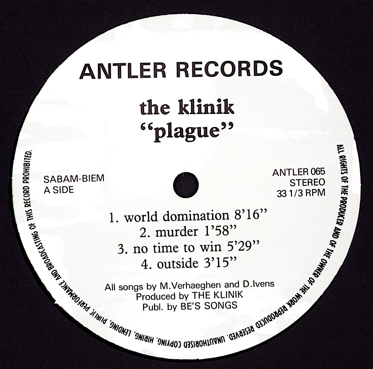 Trisomie 21 ‎- Final Work Vinyl 12" Kopie Kopie Kopie Kopie Kopie Kopie Kopie