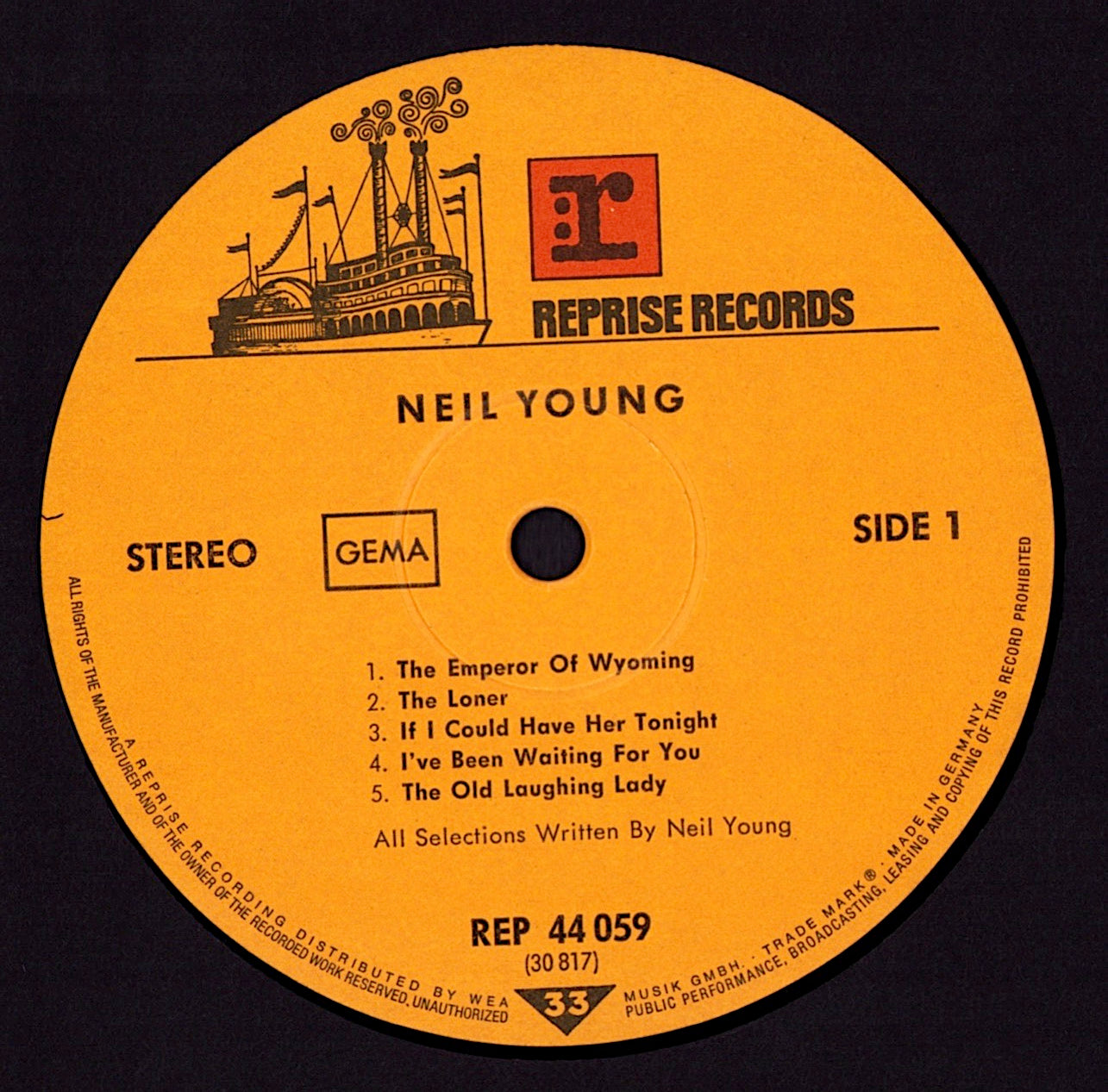 Neil Young ‎- On The Beach (Vinyl LP)