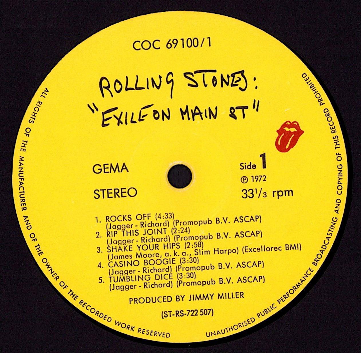 Rolling Stones - Exile On Main St (Vinyl 2LP) 