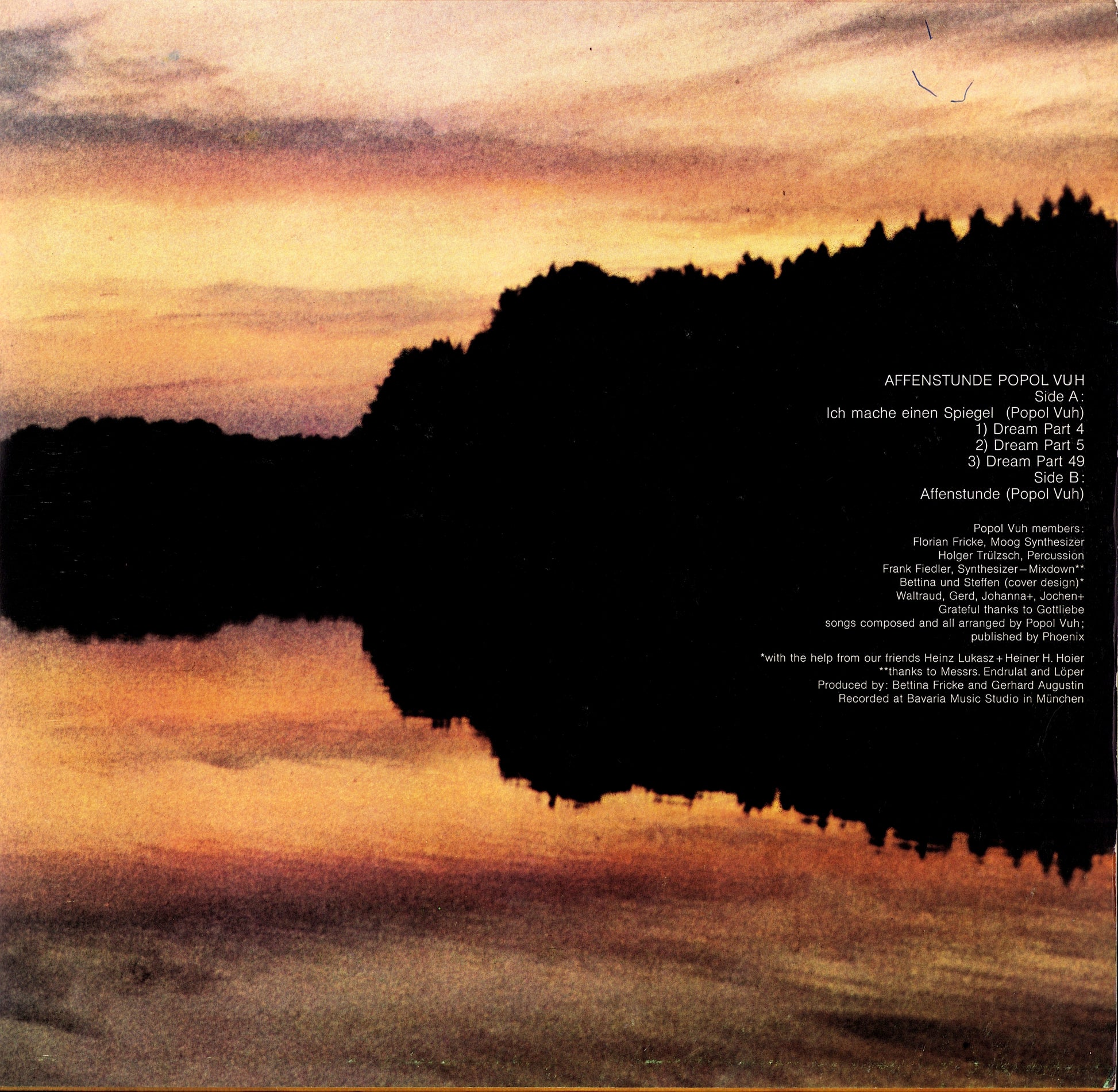 Popol Vuh ‎- Einsjäger & Siebenjäger Vinyl LP