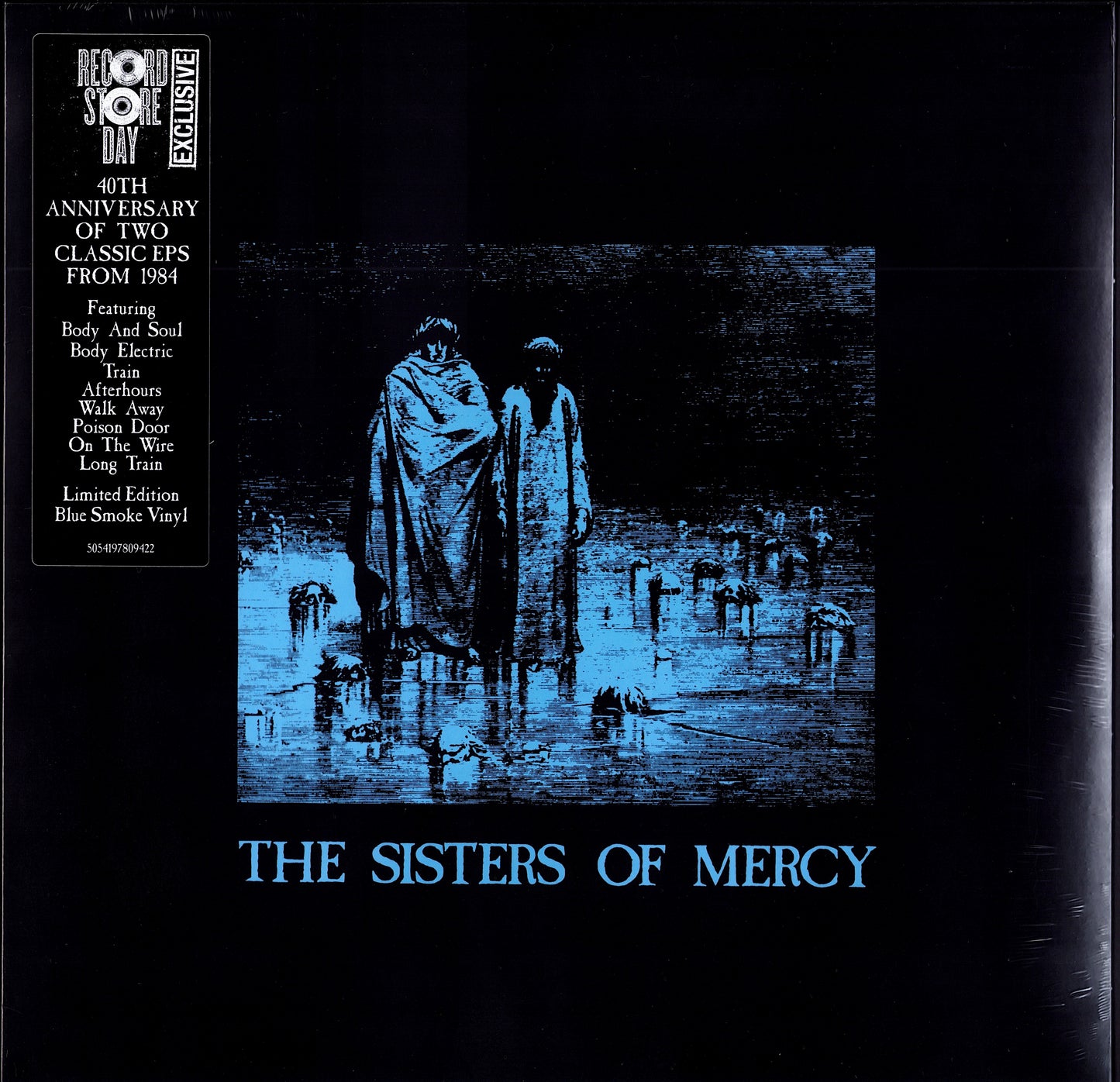 The Sisters Of Mercy – Body And Soul / Walk Away (Blue Smoke Vinyl LP)