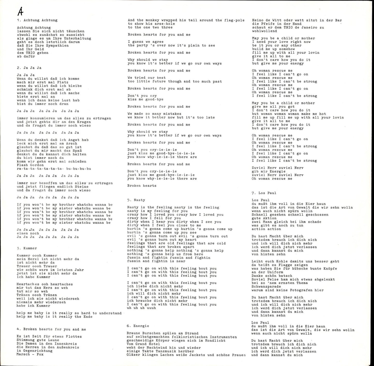 Trio - Trio Vinyl LP