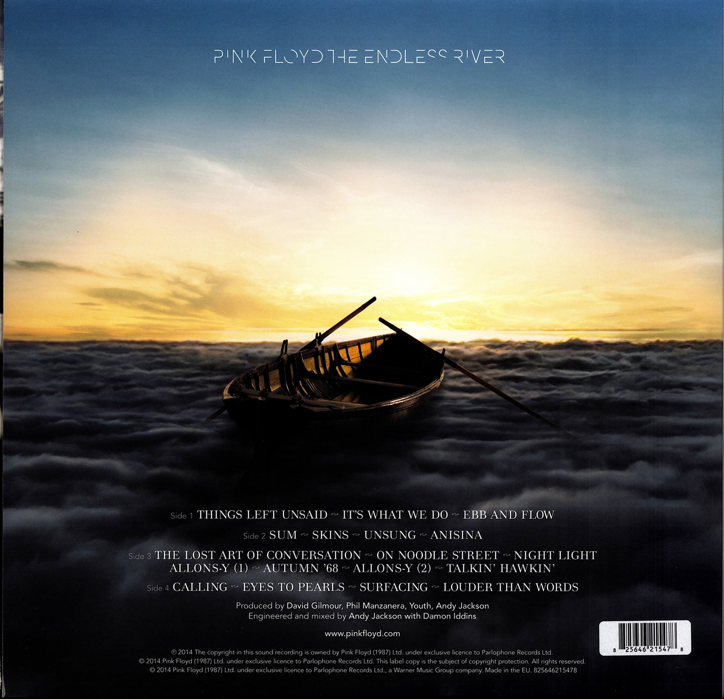 Pink Floyd – The Endless River (Vinyl 2LP | EU Original | 180g | 2014)