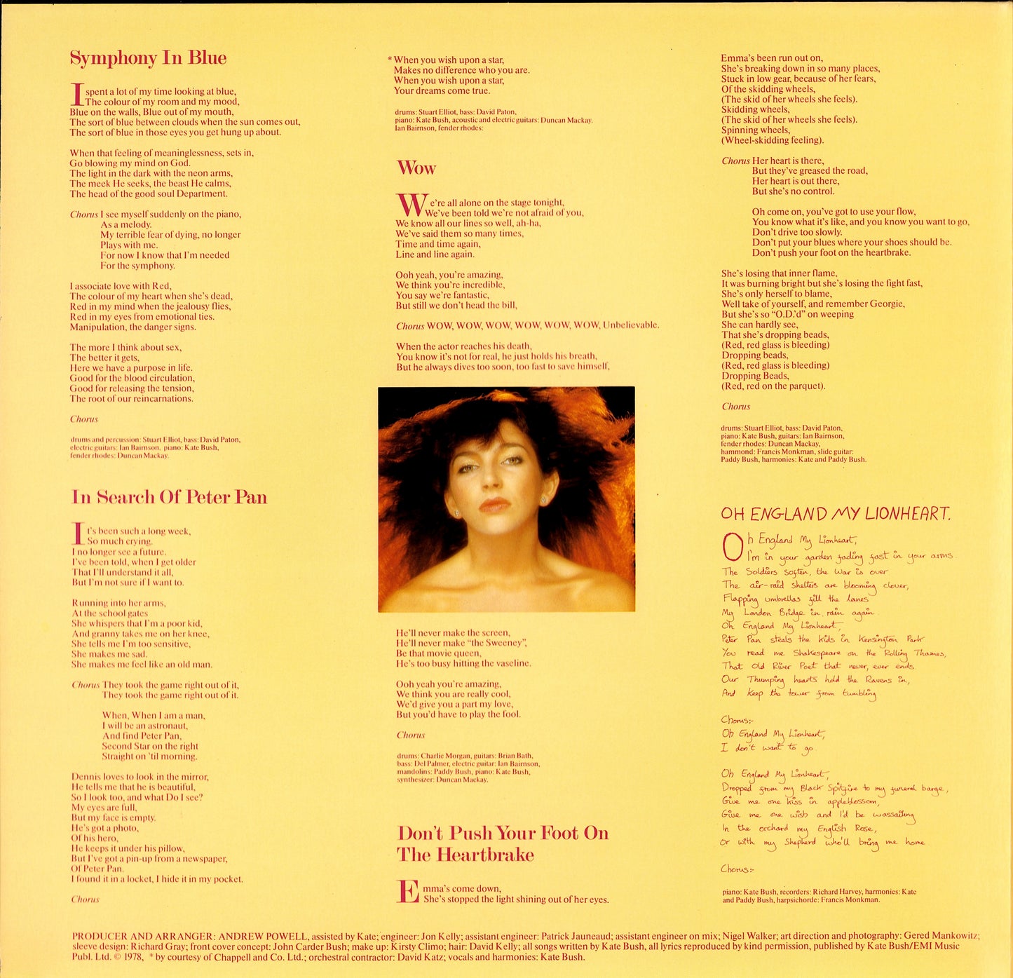 Kate Bush - Lionheart (Vinyl LP)