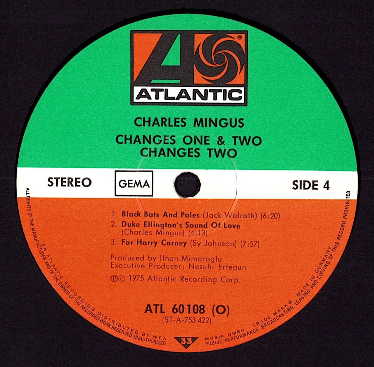 Charles Mingus – Changes One & Two (Vinyl 2LP | DE Original | 1975)