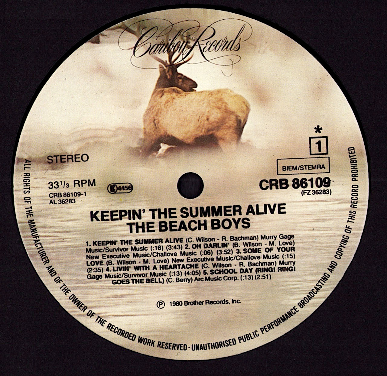 The Beach Boys – Holland Vinyl LP Kopie