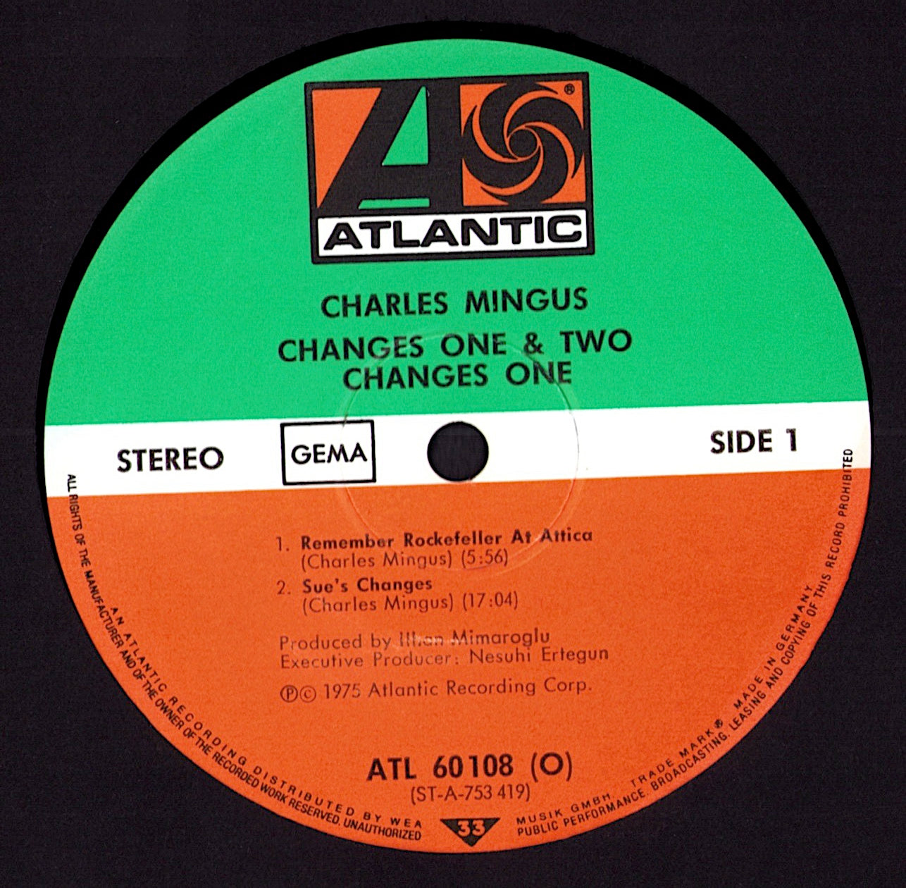 Charles Mingus – Changes One & Two (Vinyl 2LP | DE Original | 1975)