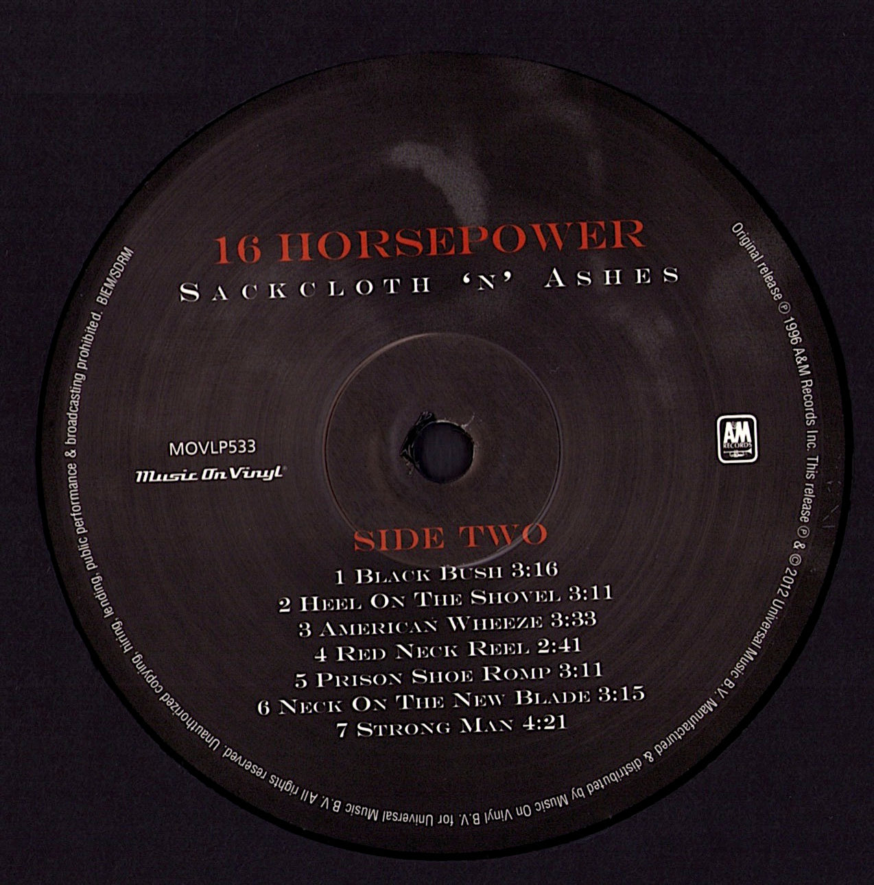 16 Horsepower – Sackcloth 'N' Ashes (Vinyl LP)