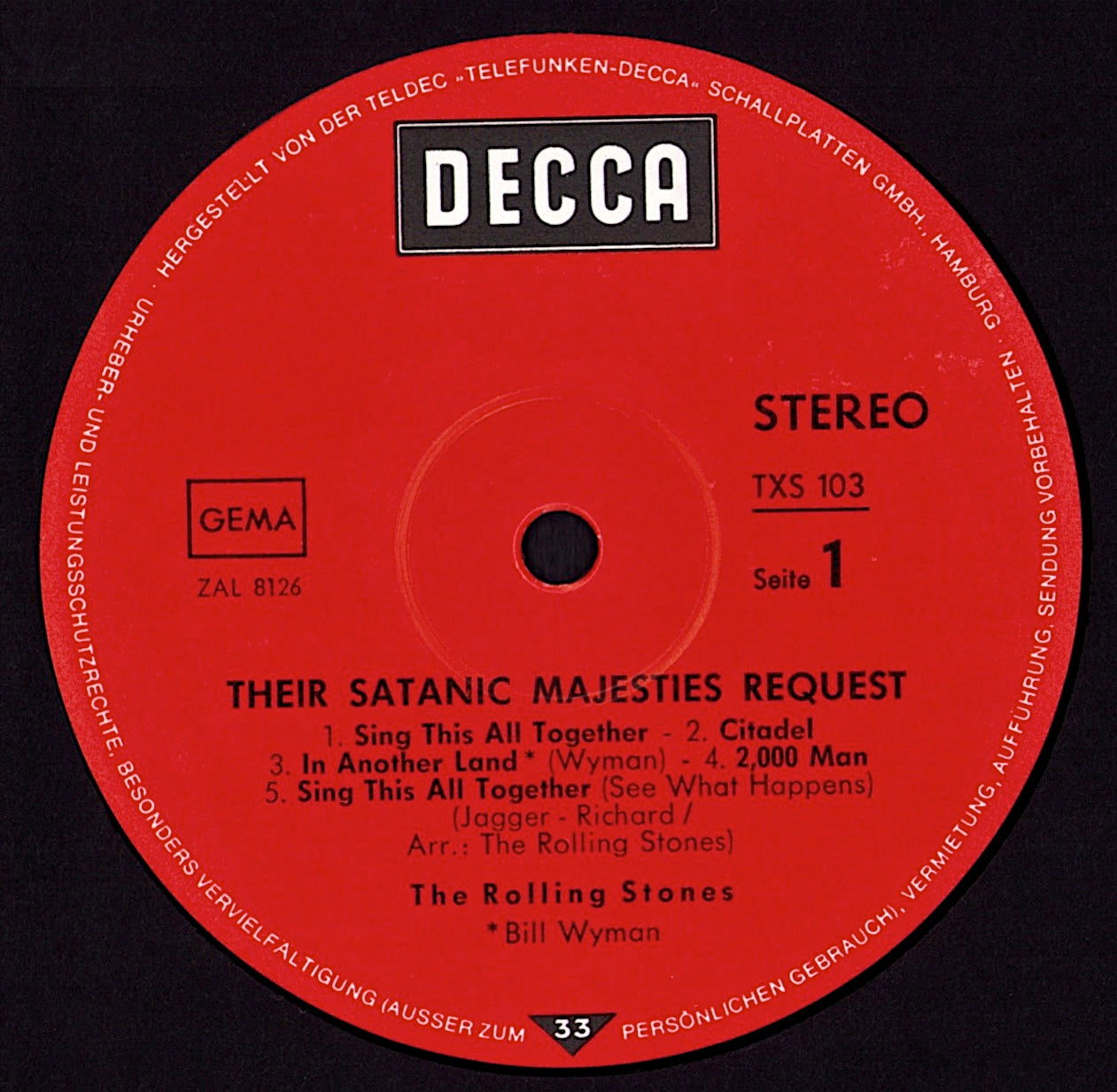 The Rolling Stones - Their Satanic Majesties Request Vinyl LP