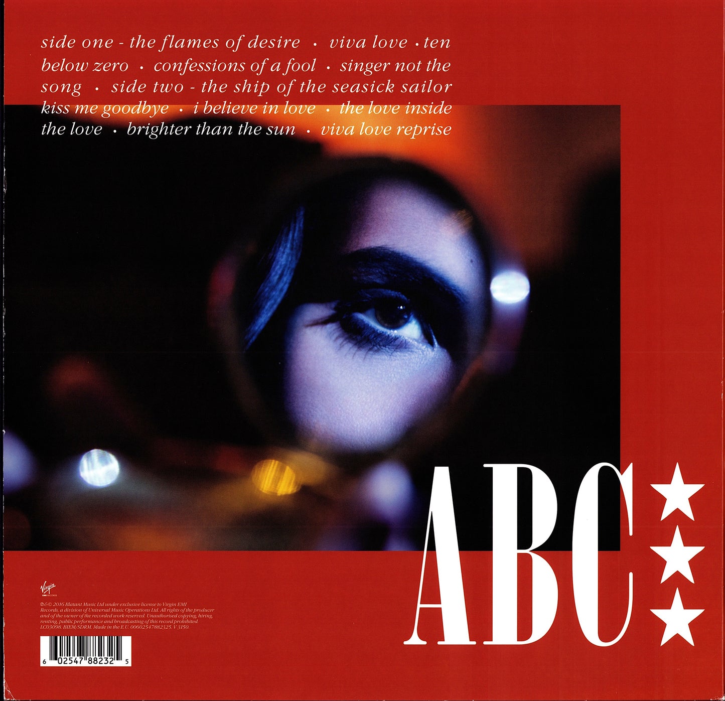 ABC – The Lexicon Of Love II Vinyl LP, EU Original, 2016