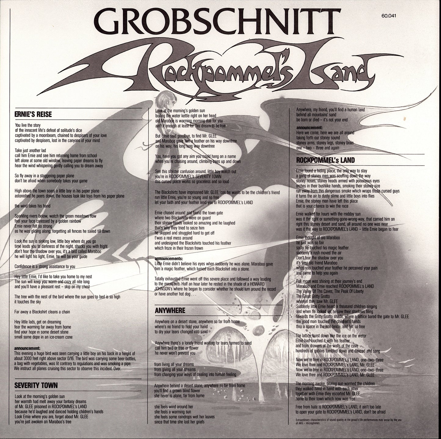 Grobschnitt - Rockpommel's Land (Vinyl LP)