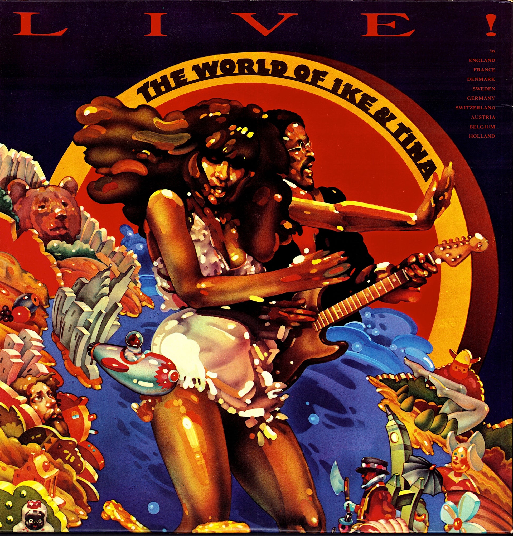 Ike & Tina Turner – Workin' Together Vinyl LP Kopie