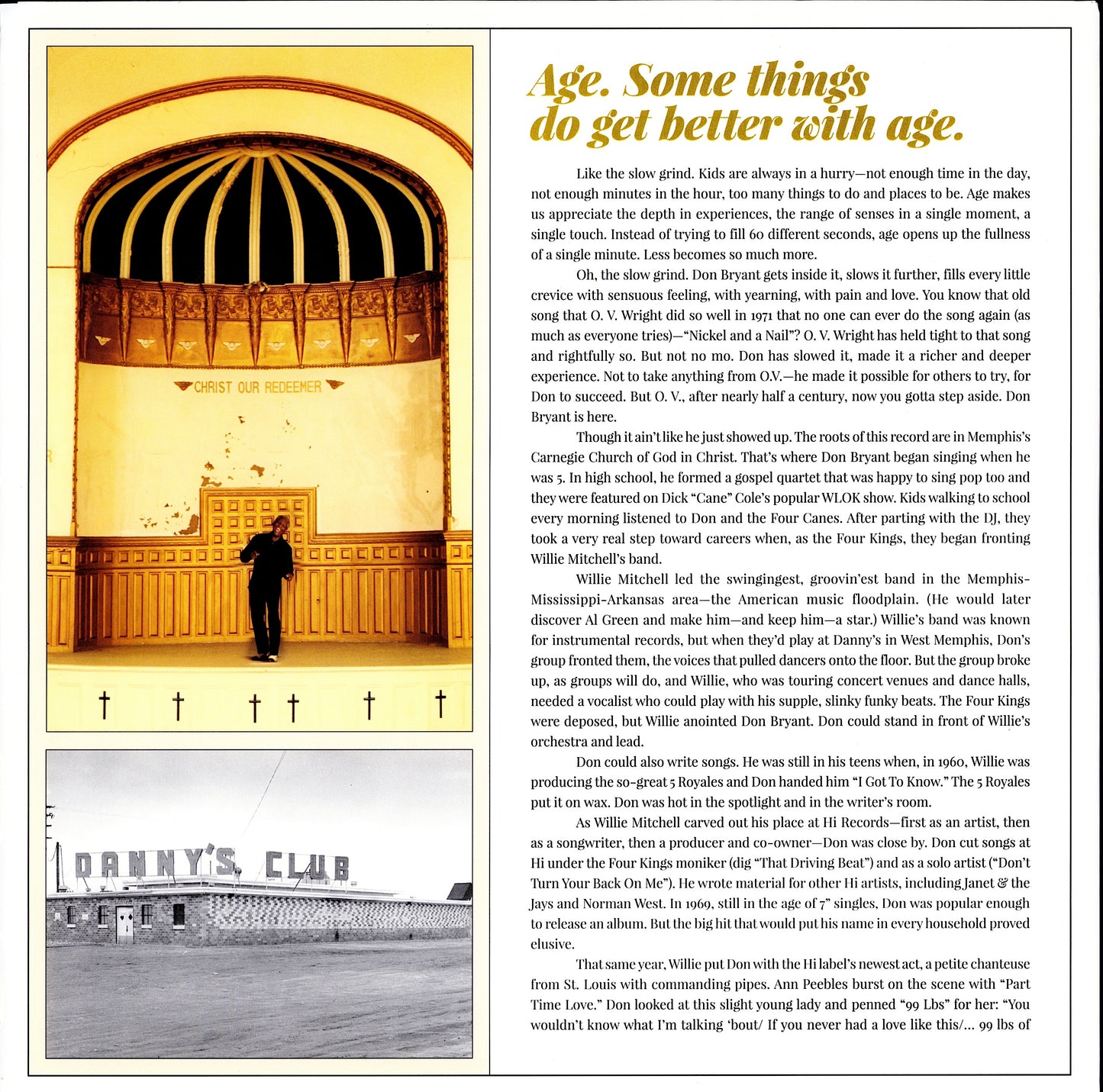 Don Bryant – Don't Give Up On Love (Purple Vinyl LP)