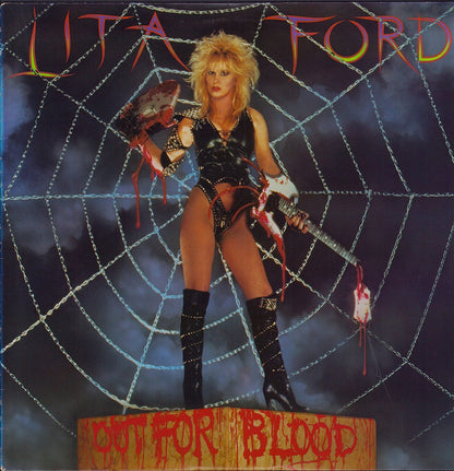 Lita Ford ‎- Out For Blood (Vinyl LP)