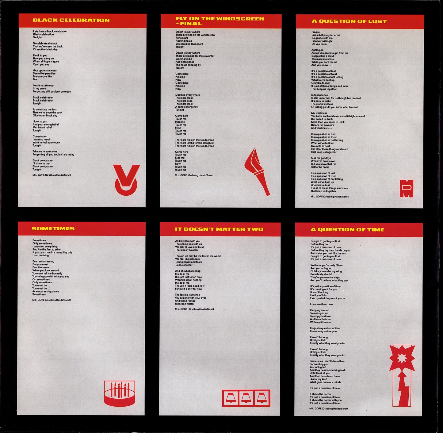 Depeche Mode - Black Celebration (Grey Vinyl LP)