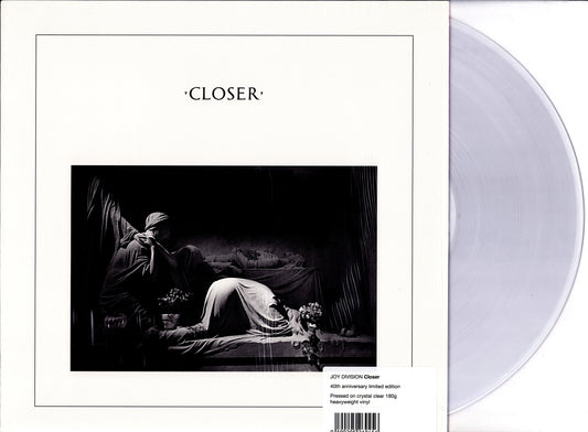 Joy Division – Closer Crystal Clear Vinyl LP | EU Reissue | 180g | 40th Anniversary | 2020