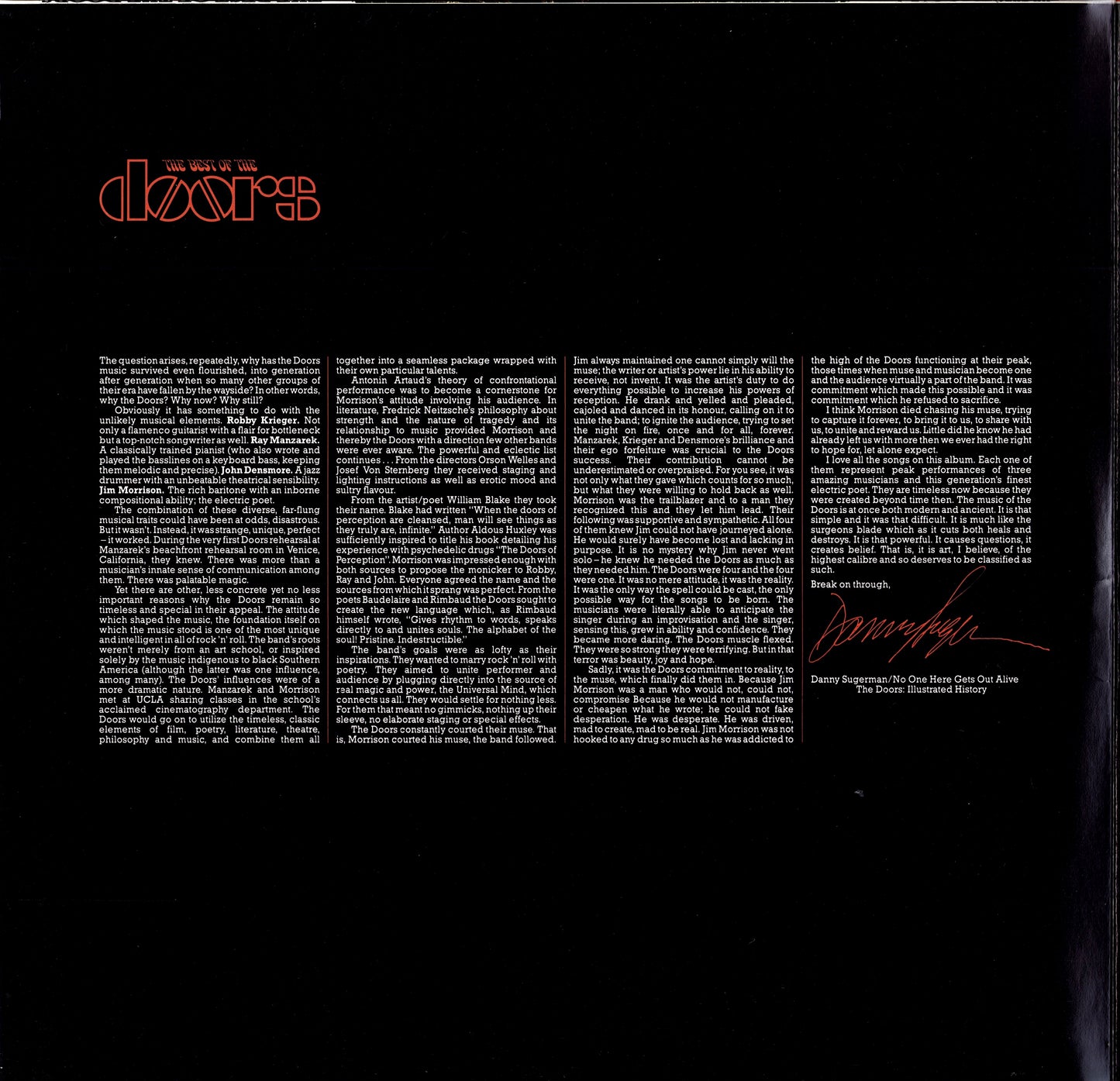 The Doors - The Best of the Doors (Vinyl 2LP)