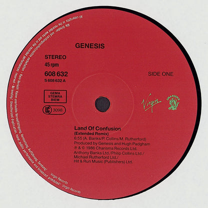 Genesis - Land Of Confusion Vinyl 12"