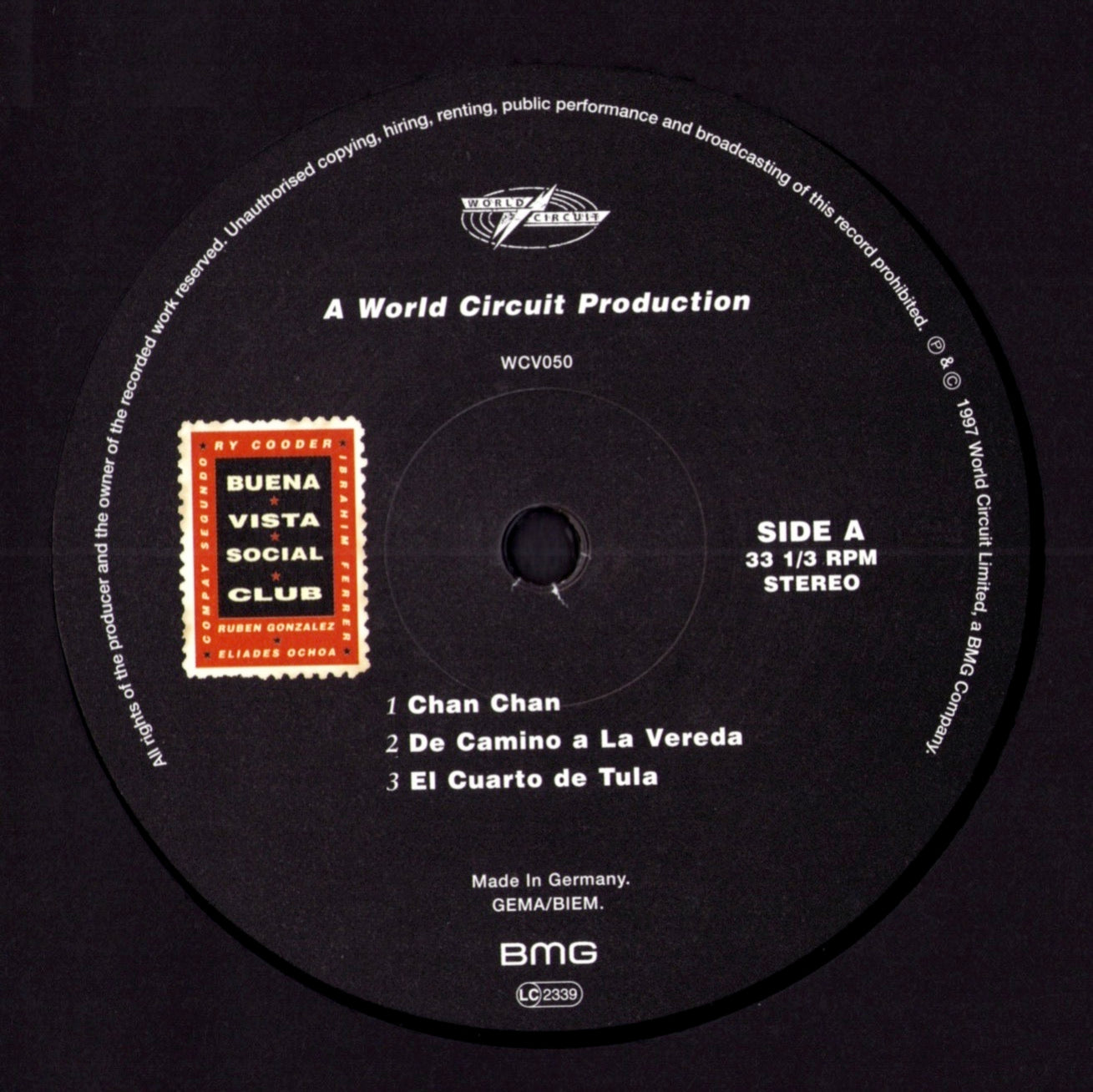 Buena Vista Social Club – Buena Vista Social Club Vinyl 2LP