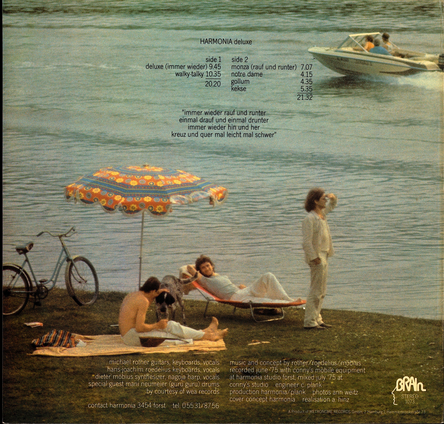 Achim Reichel – Erholung Vinyl LP Kopie