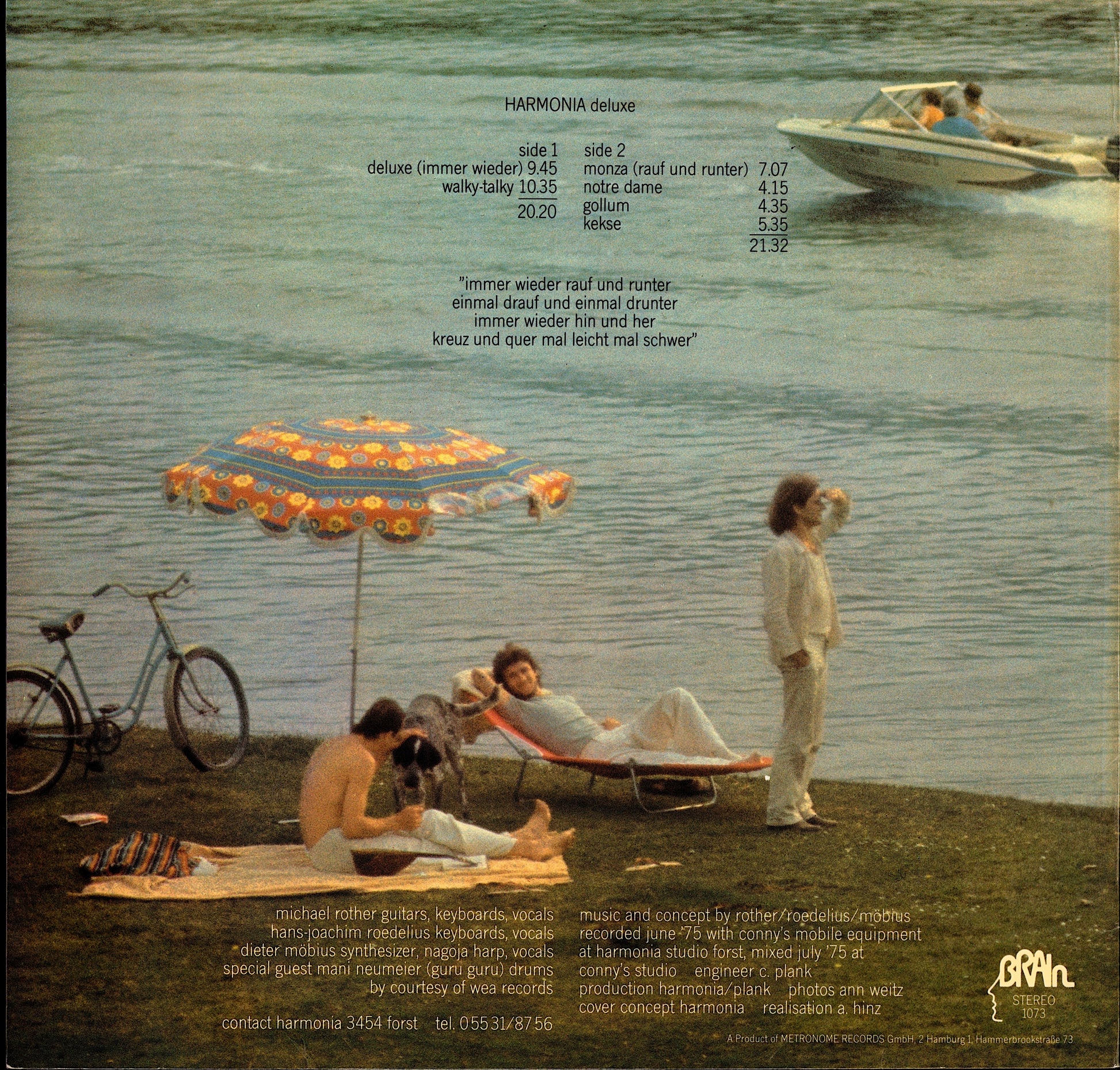 Achim Reichel – Erholung Vinyl LP Kopie