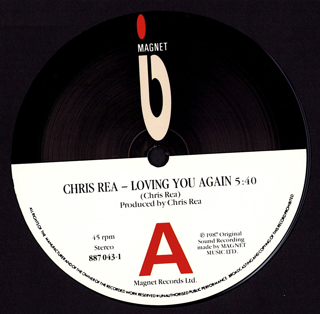 Chris Rea – Loving You Again Vinyl 12" Maxi-Single