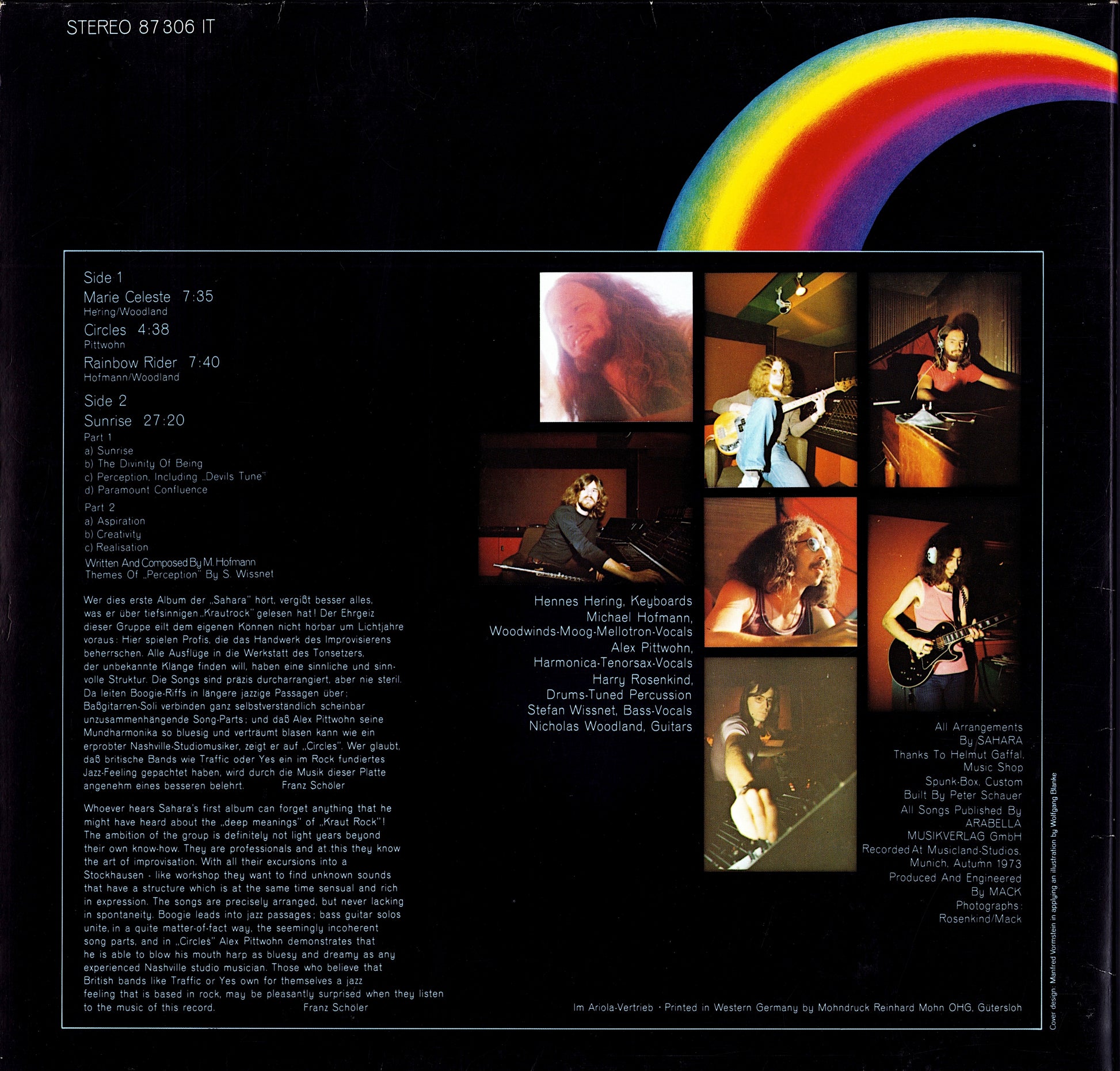 Sahara - Sahara Sunrise Vinyl LP