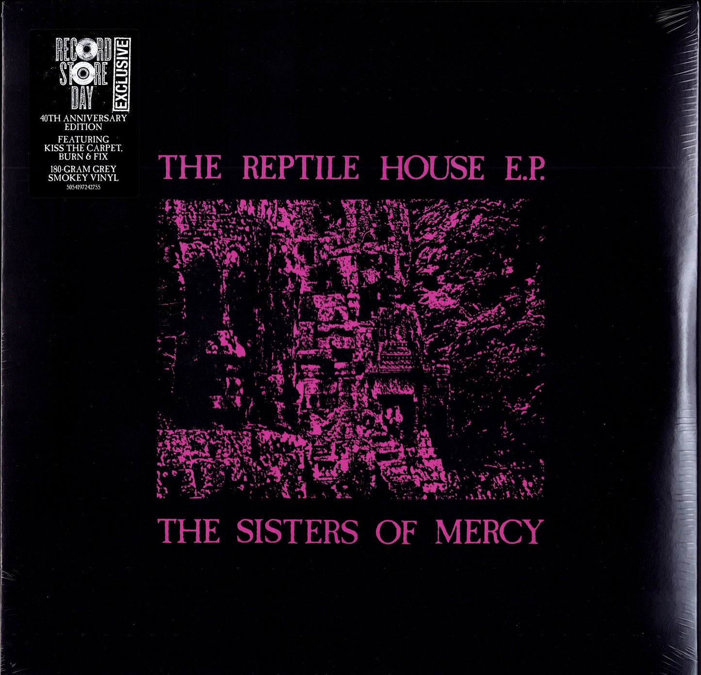 The Sisters Of Mercy ‎- The Reptile House E.P. Grey Smokey Vinyl 12" EP